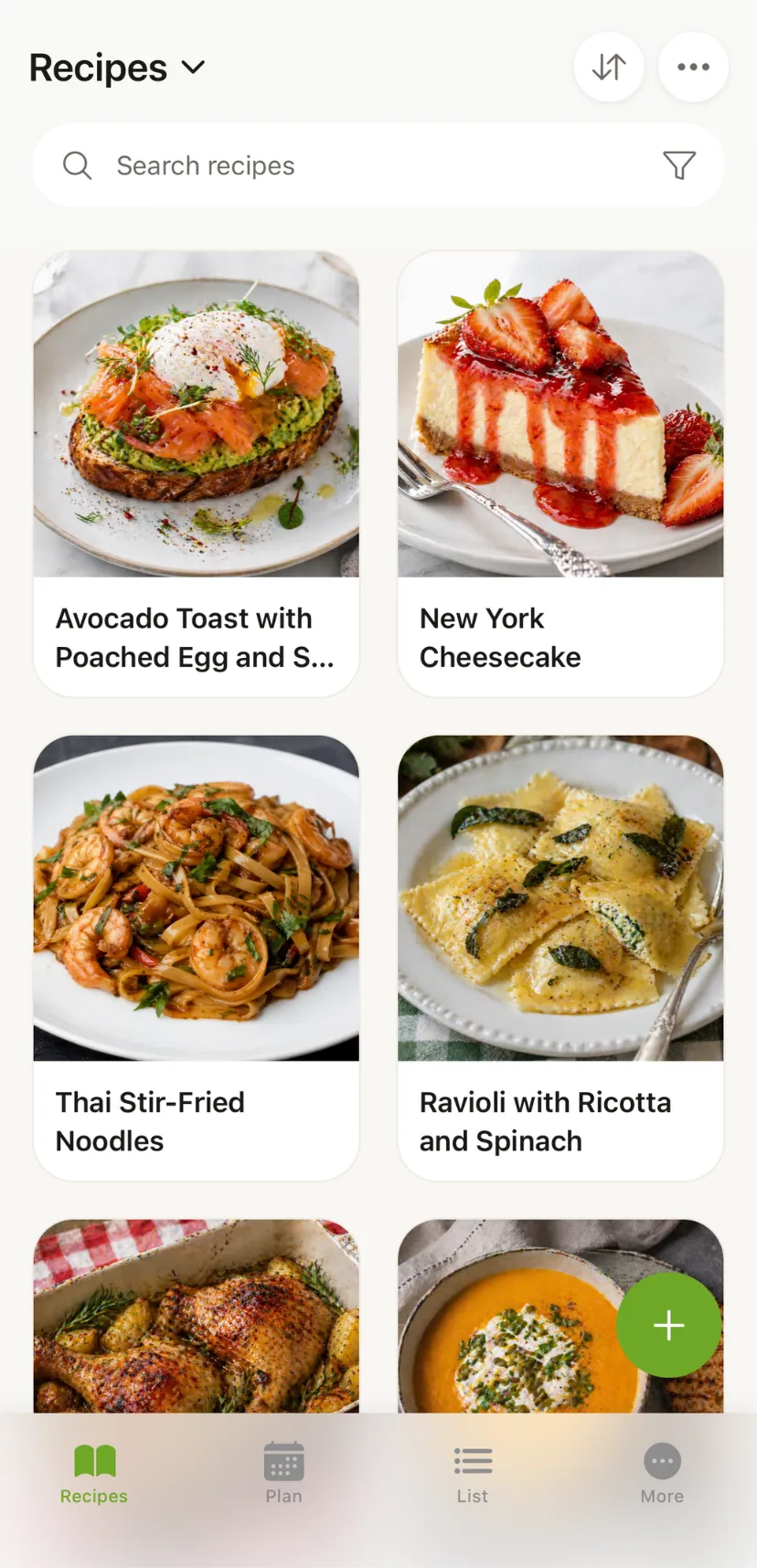 Cookonut app screenshot